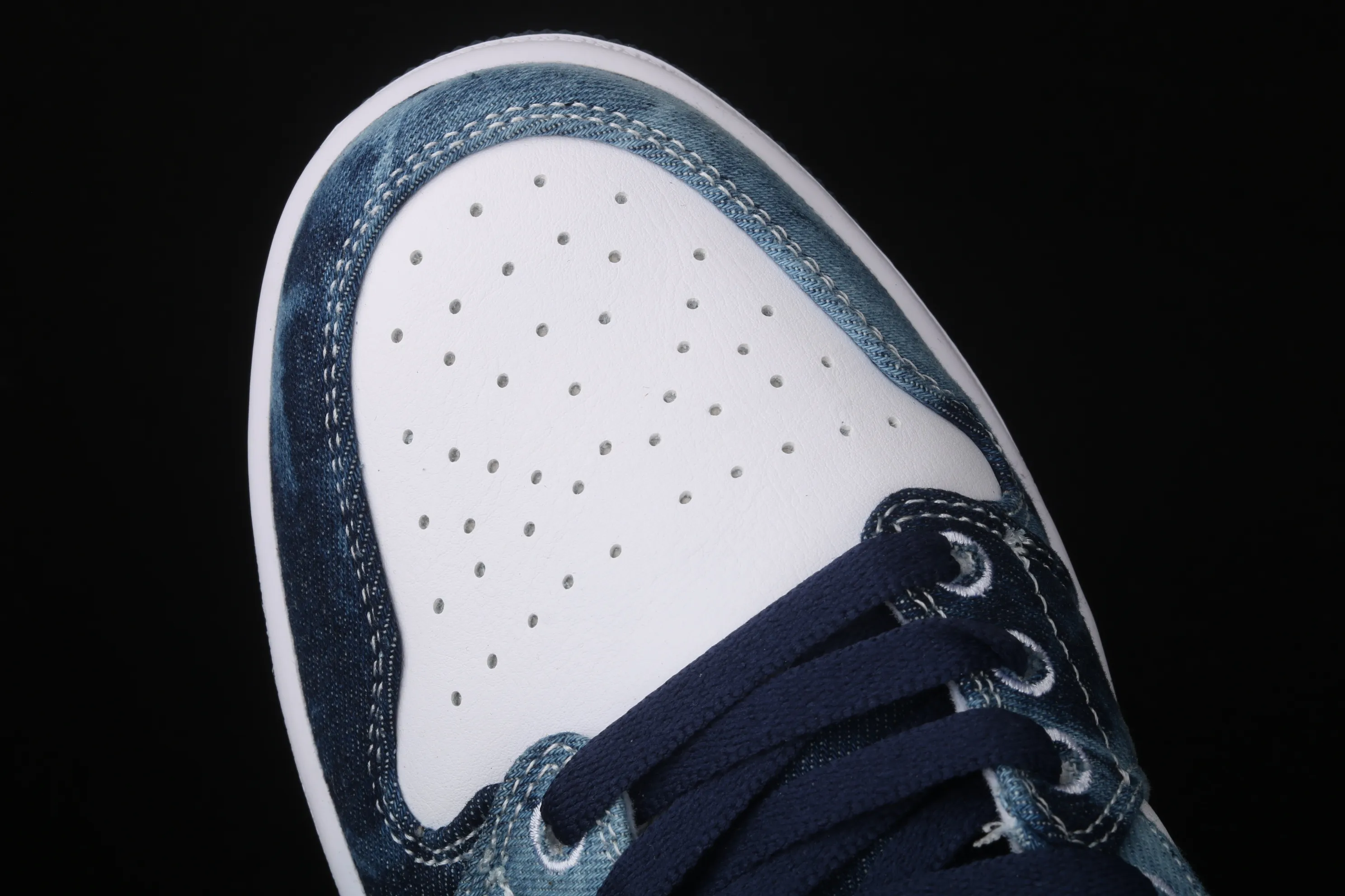 All categories Air Jordan Jordan series basketball shoes Air Jordan 1 Low Air Jordan 1 Low AJ1 Joe 1 denim blue low-top top culture and leisure sports sneakers CZ8455-100